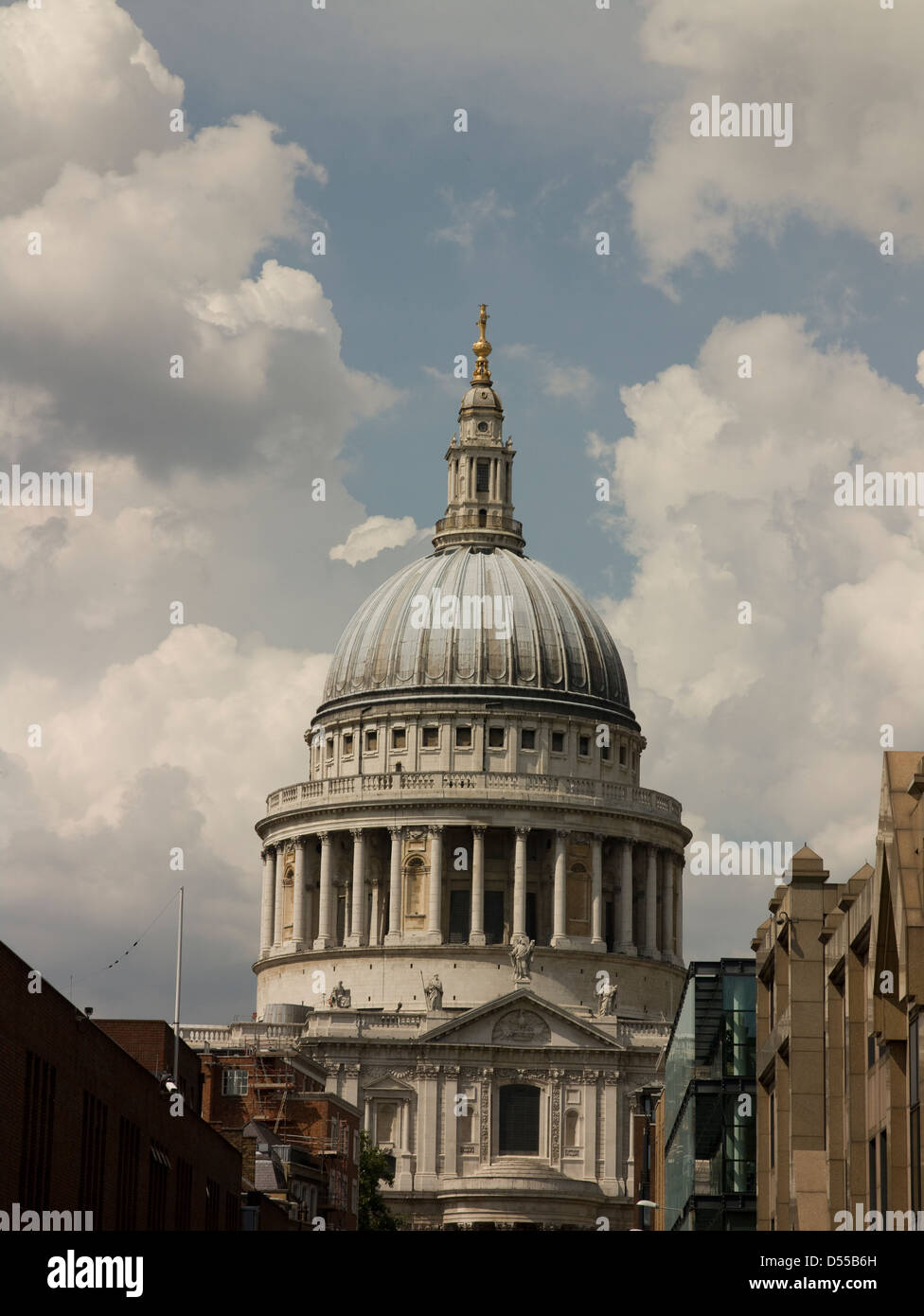 Saint Paul's Cathedral, London dome Banque D'Images