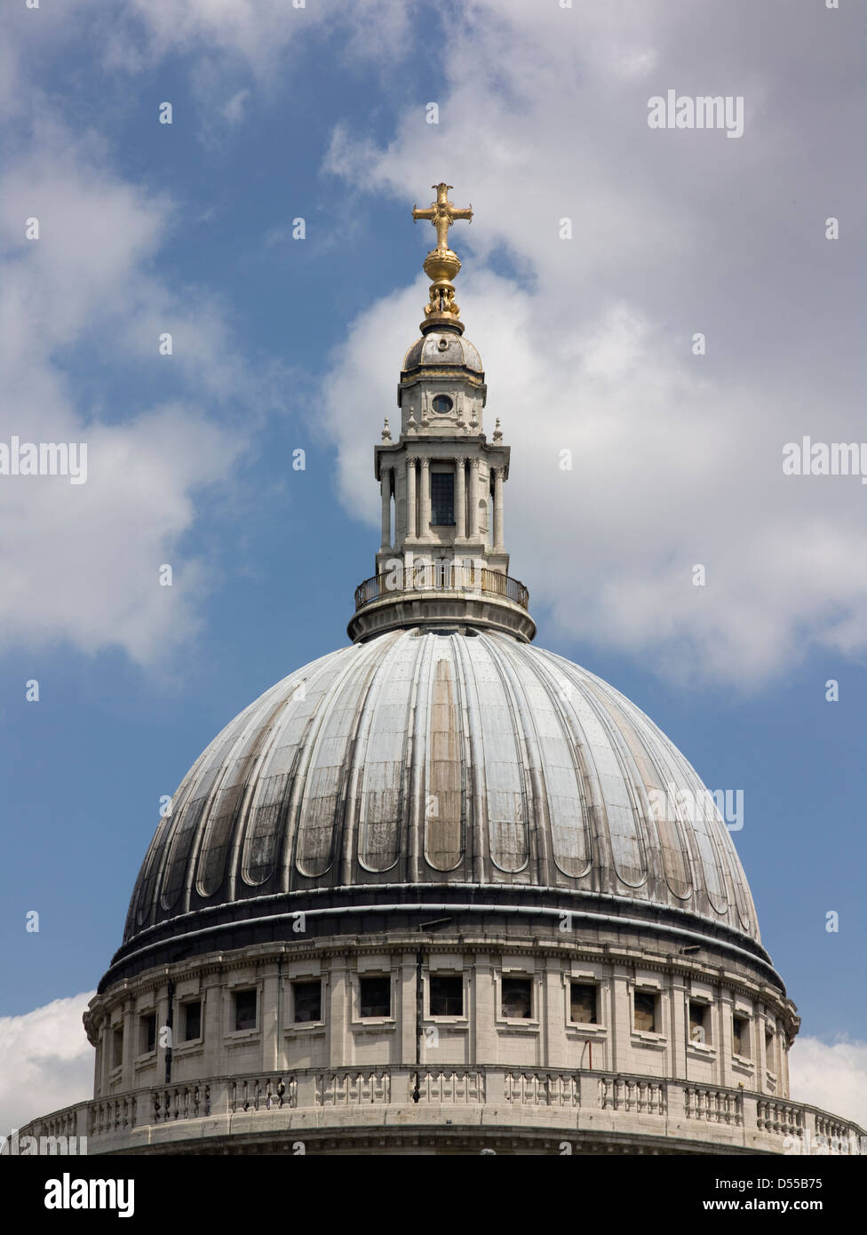 Saint Paul's Cathedral, London dome Banque D'Images