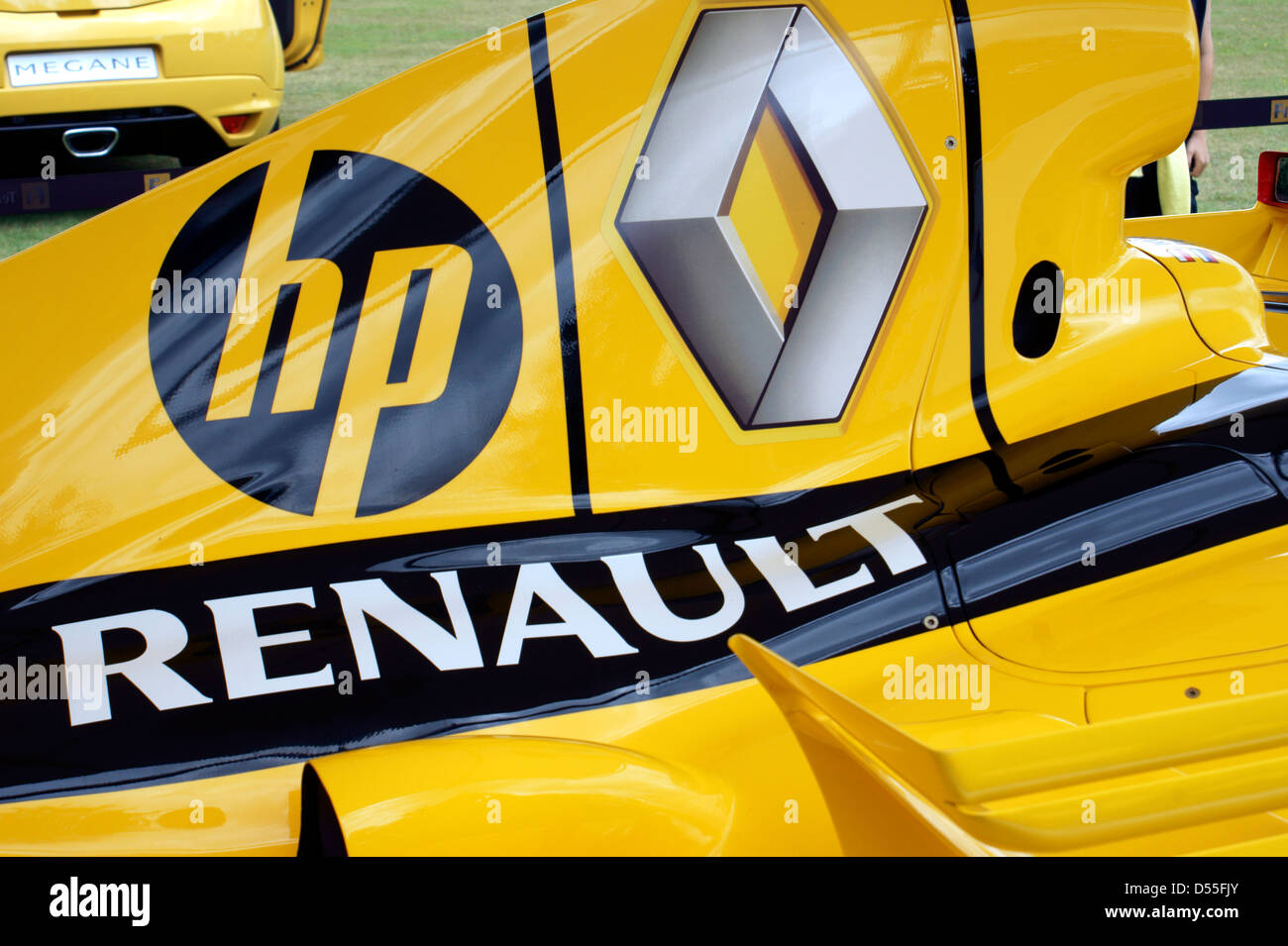 RENAULT F1 voiture de course Banque D'Images