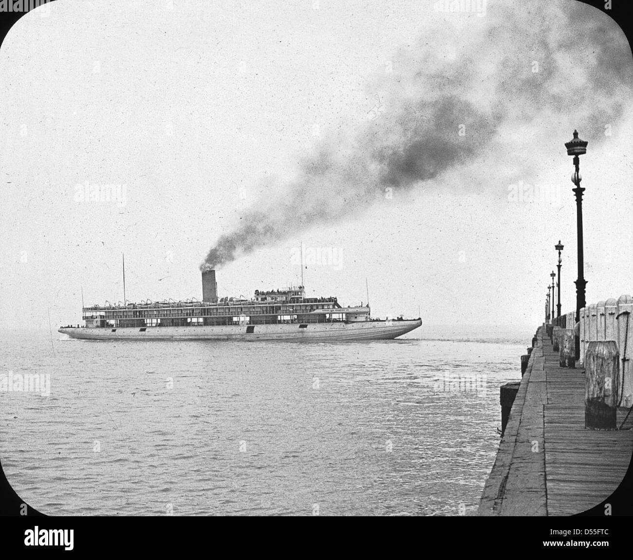 World's Columbian Exposition : retour des baleines, Chicago, United States, 1893. Banque D'Images