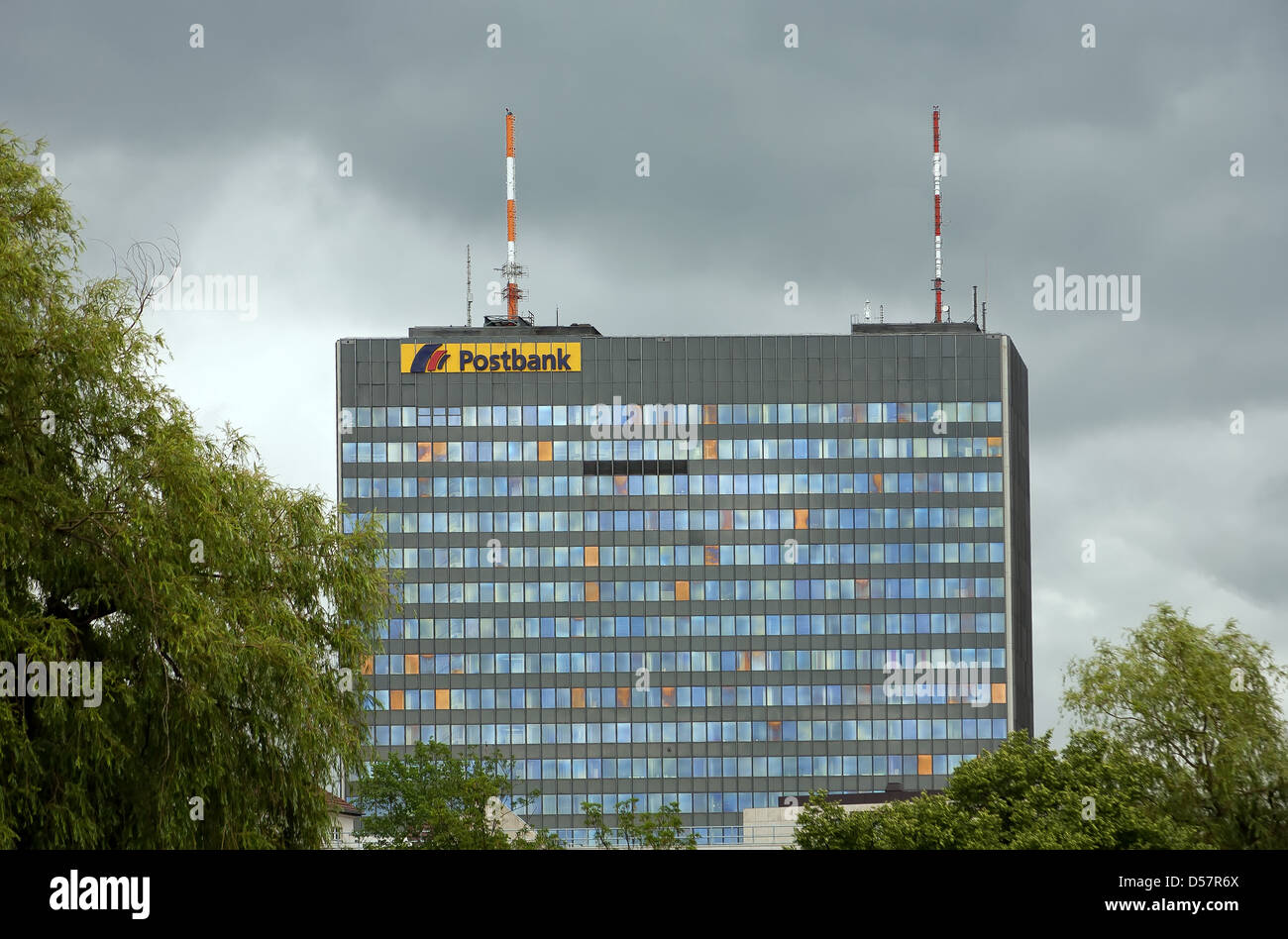 Berlin, Allemagne, le centre financier de Postbank AG Hallesches Ufer Banque D'Images