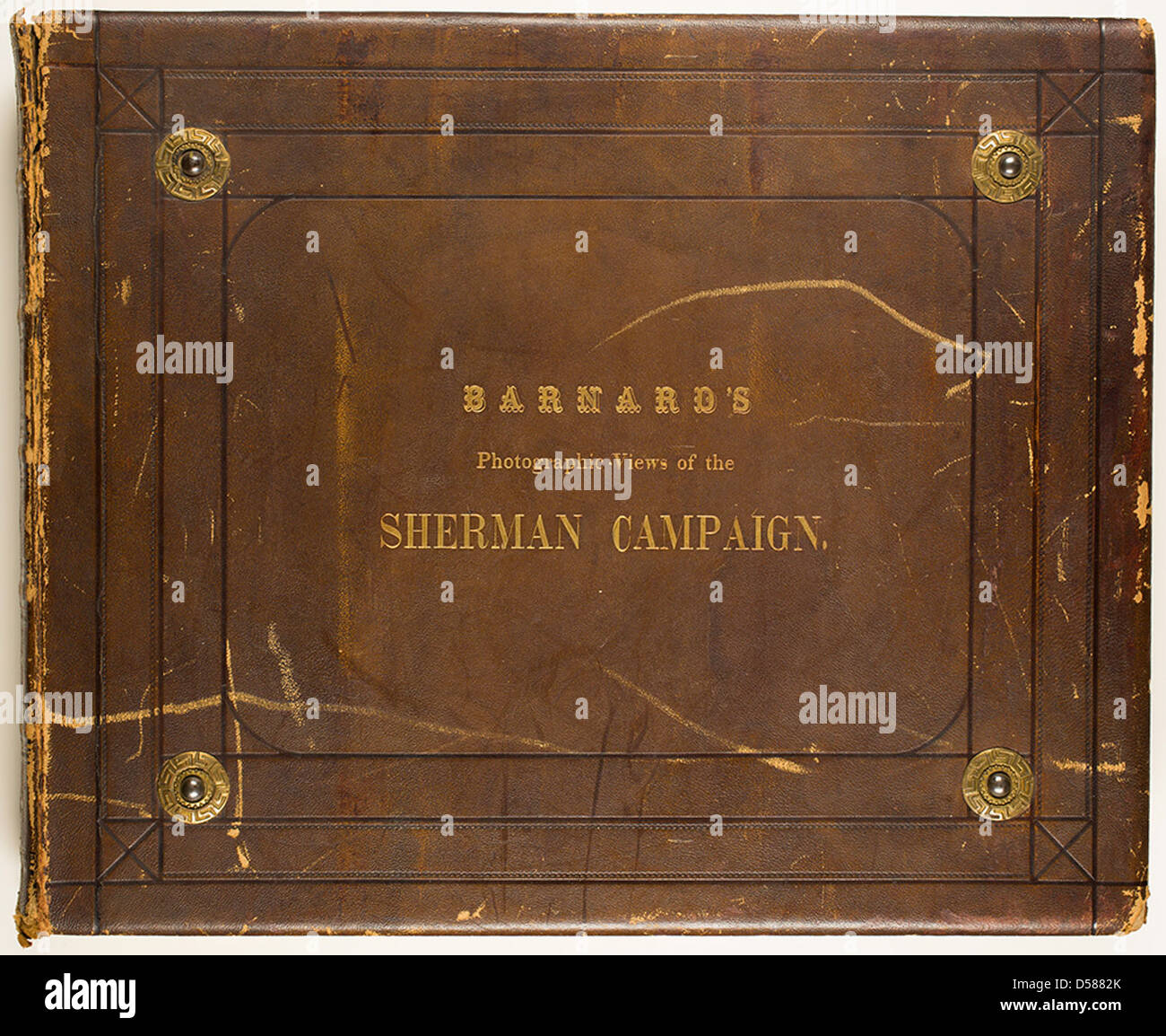 Cette image est tirée de la série photographique de Barnard documentant la campagne de Sherman pendant la guerre de Sécession. Il capture des scènes des opérations militaires de la campagne. Banque D'Images