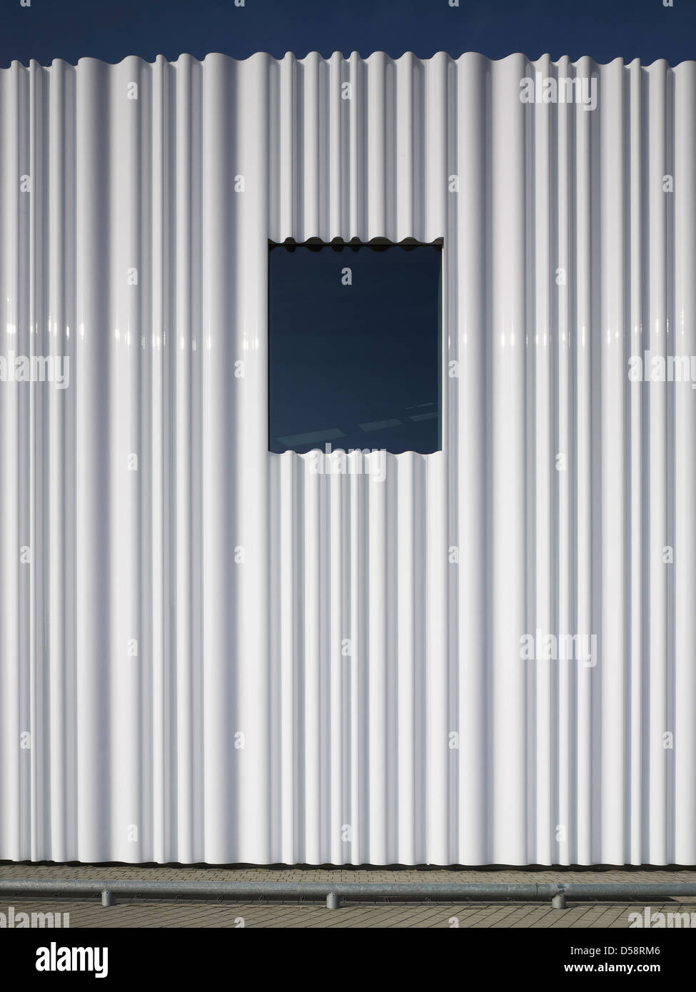 Bâtiment logistique chez Vitra, Weil am Rhein, Allemagne. Architecte : Sanaa, 2012. Banque D'Images