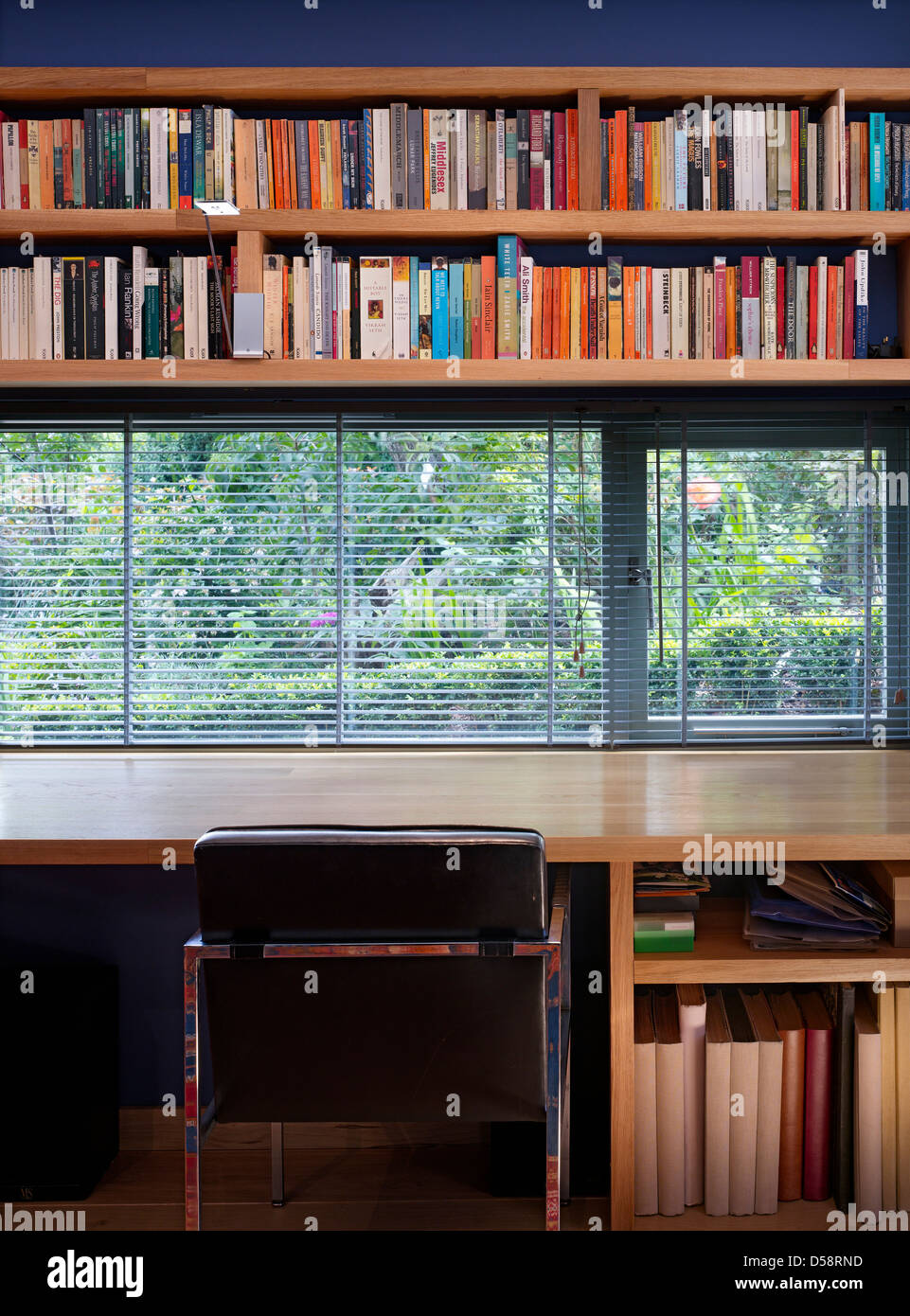 Peu brûler, Sway, Royaume-Uni. Architecte : David Wild + Sadie Anderson, 2011. Banque D'Images