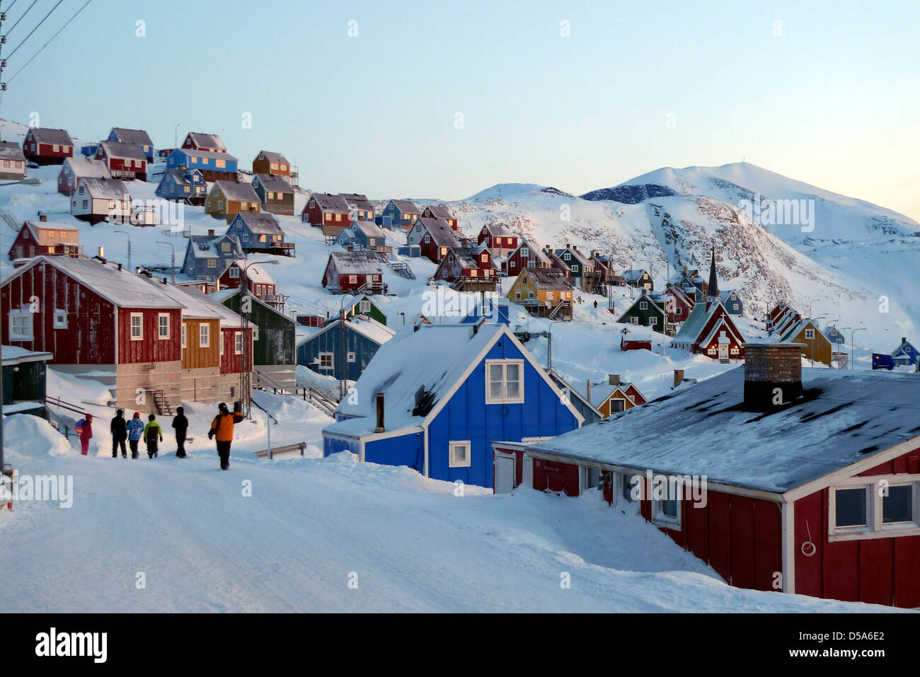 Kommunia upernavik, qaasuitsup, l'ouest du Groenland, Greenland Banque D'Images