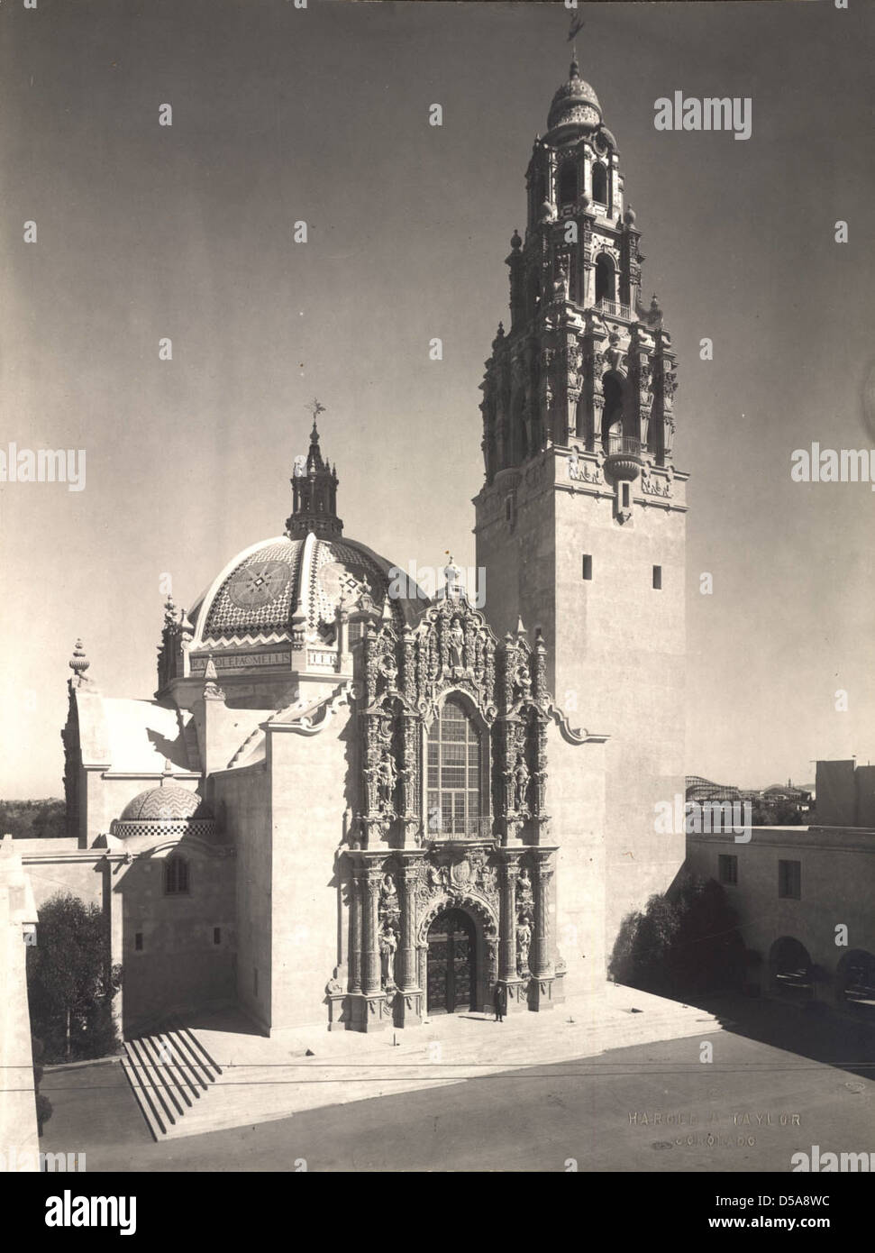 California State Building, 1915 Panama-California Exposition Banque D'Images