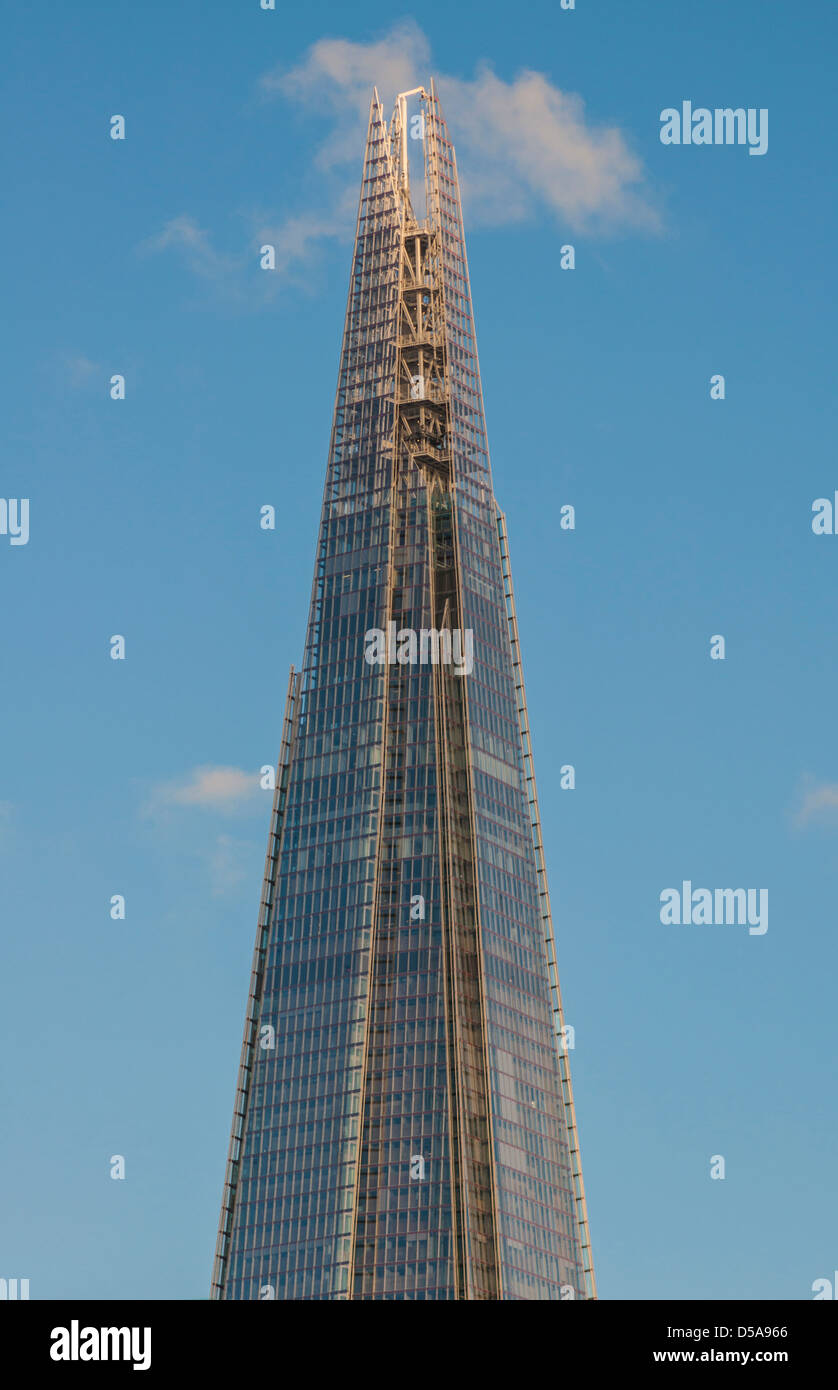 Le Shard au crépuscule par Renzo Piano. PHILLIP ROBERTS Banque D'Images