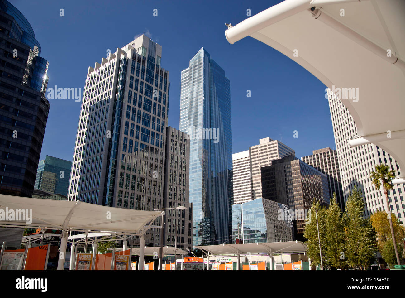 Gratte-ciel de San Francisco Financial District, San Francisco, Californie, États-Unis d'Amérique, USA Banque D'Images