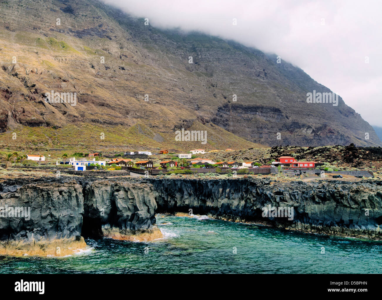 Golfo Côte, Hierro, Îles Canaries Banque D'Images