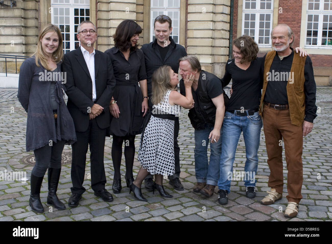 Nina Klamroth et M. Gebhard Henke et Jutta Mueller et Thorsten Wettcke et Axel Prahl et Franziska Meletzky et Claus D. Banque D'Images