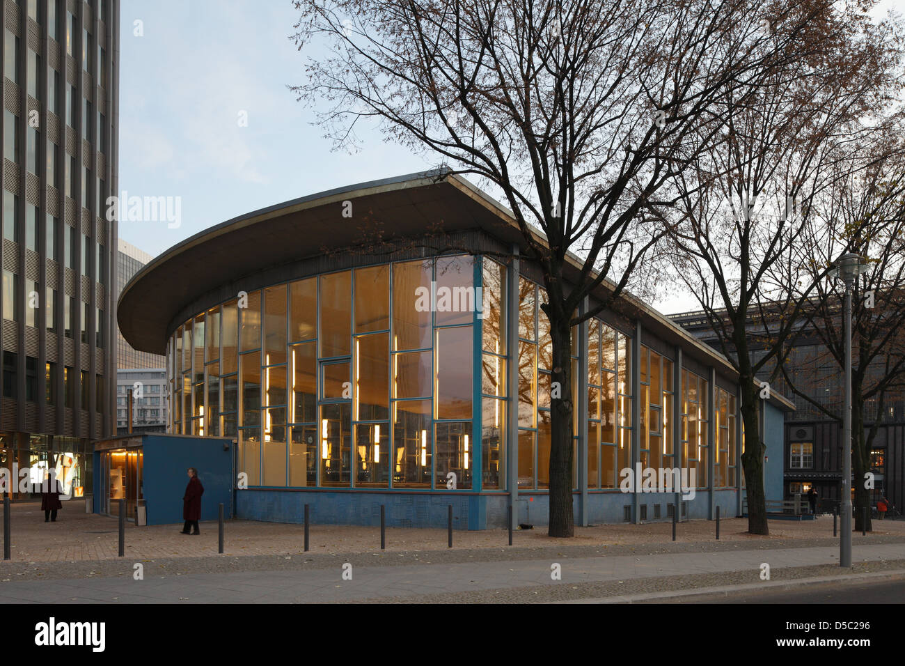 Berlin, Allemagne, Dokumentationsstaette Traenenpalast Banque D'Images