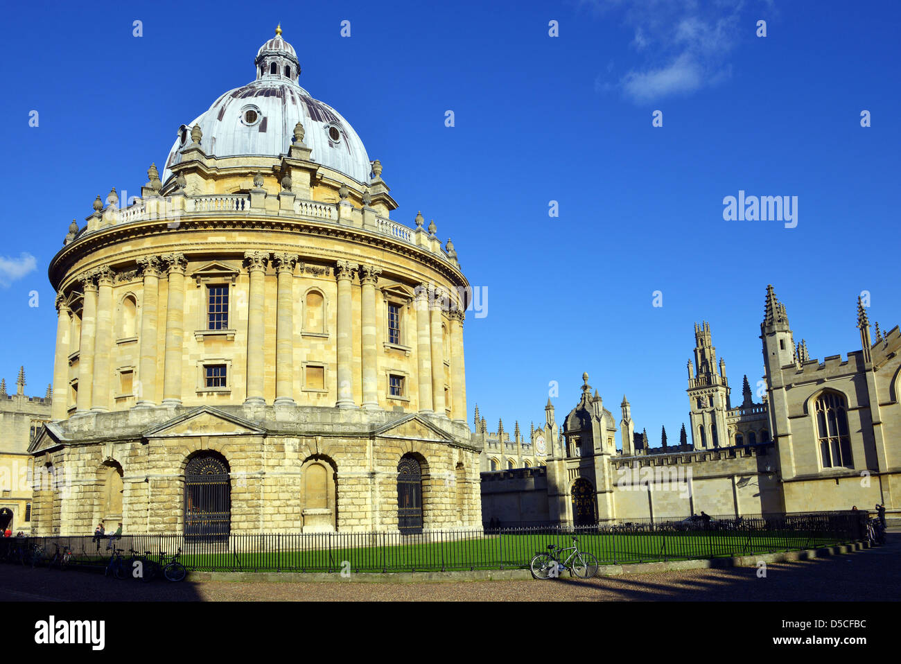 Radcliffe Camera, Radcliffe, Bibliothèque, salle de lecture de la science qui fait partie de la Bodleian Library, University of Oxford, Angleterre Banque D'Images