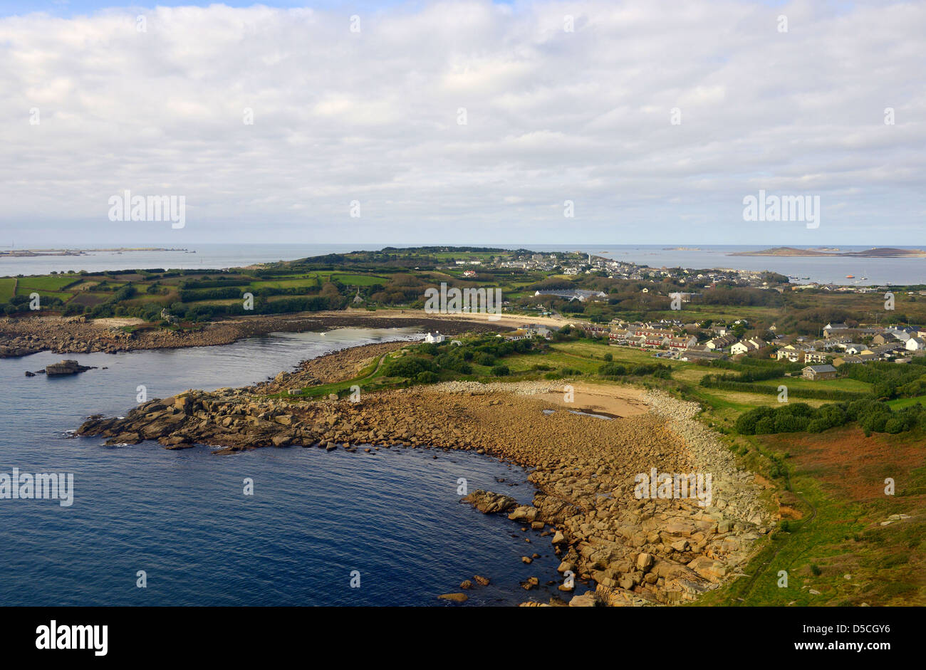 Îles Scilly, Angleterre, Royaume-Uni Banque D'Images