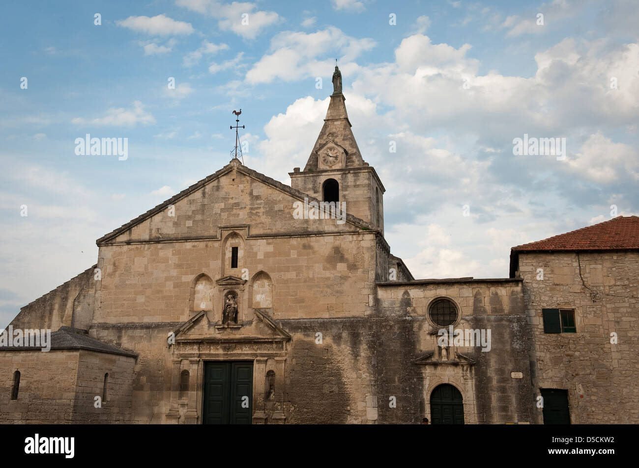 Notre Dame de la grande église, Arles, France Banque D'Images