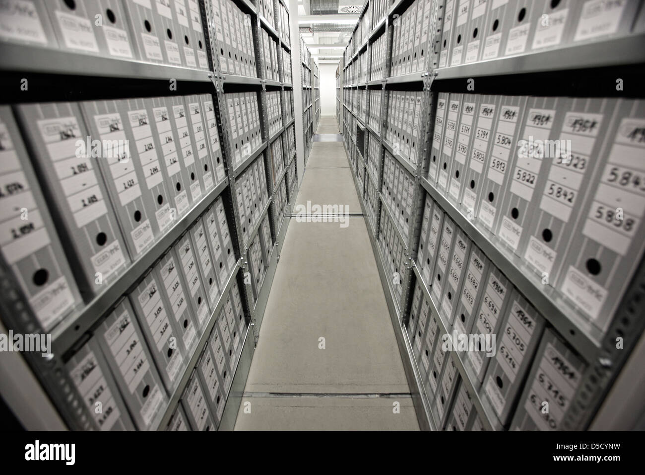 Berlin, Allemagne, journée portes ouvertes à la Musée de la Stasi à Berlin Lichtenberg Banque D'Images