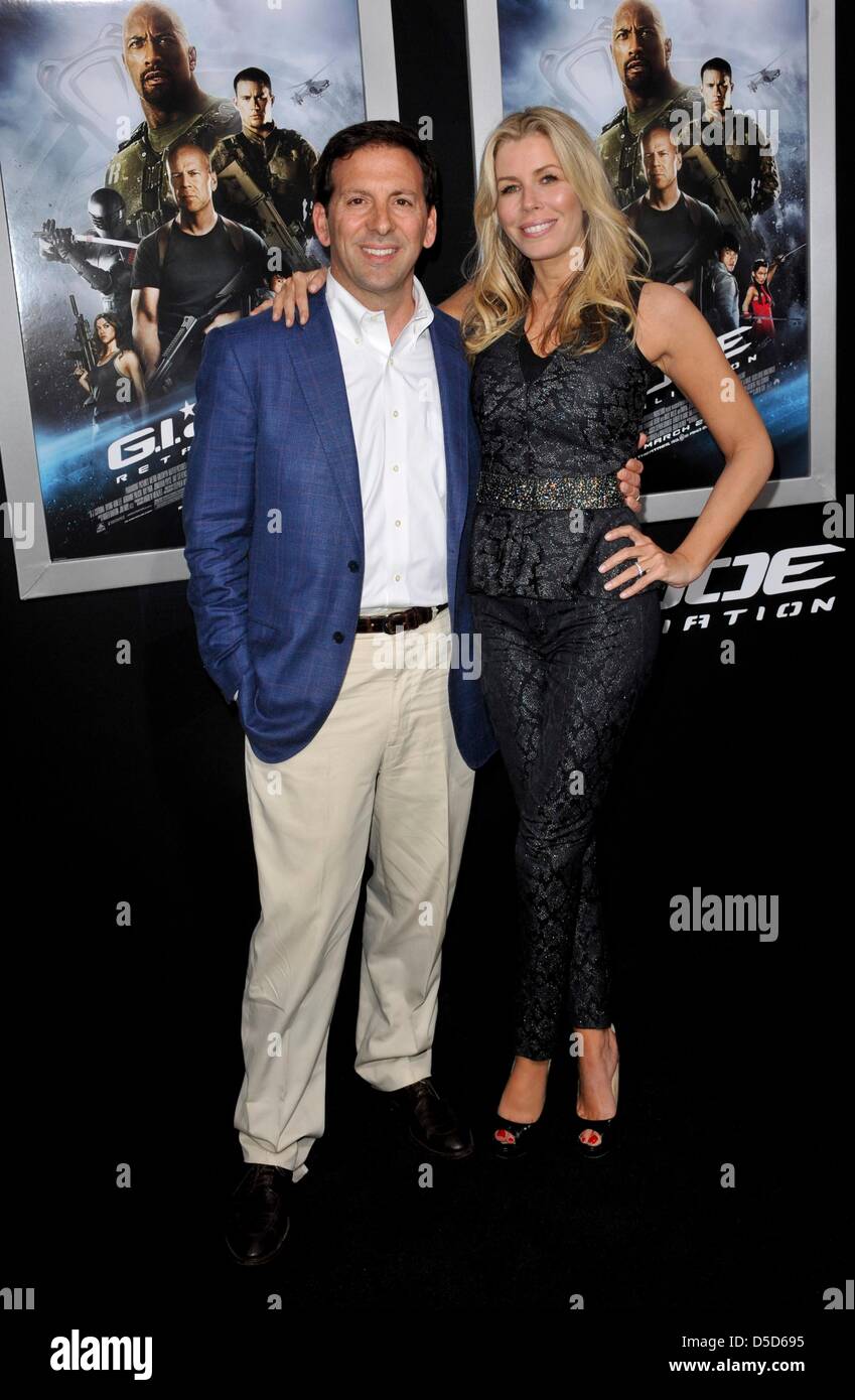 Los Angeles, Californie, USA. 28 mars 2013. Reid Drescher, Aviva Drescher aux arrivées de G.I. JOE : Représailles Premiere, TCL (anciennement le Grauman's Chinese Theatre, Los Angeles, CA le 28 mars 2013. Photo par : Elizabeth Goodenough/Everett Collection/Alamy Live News Banque D'Images