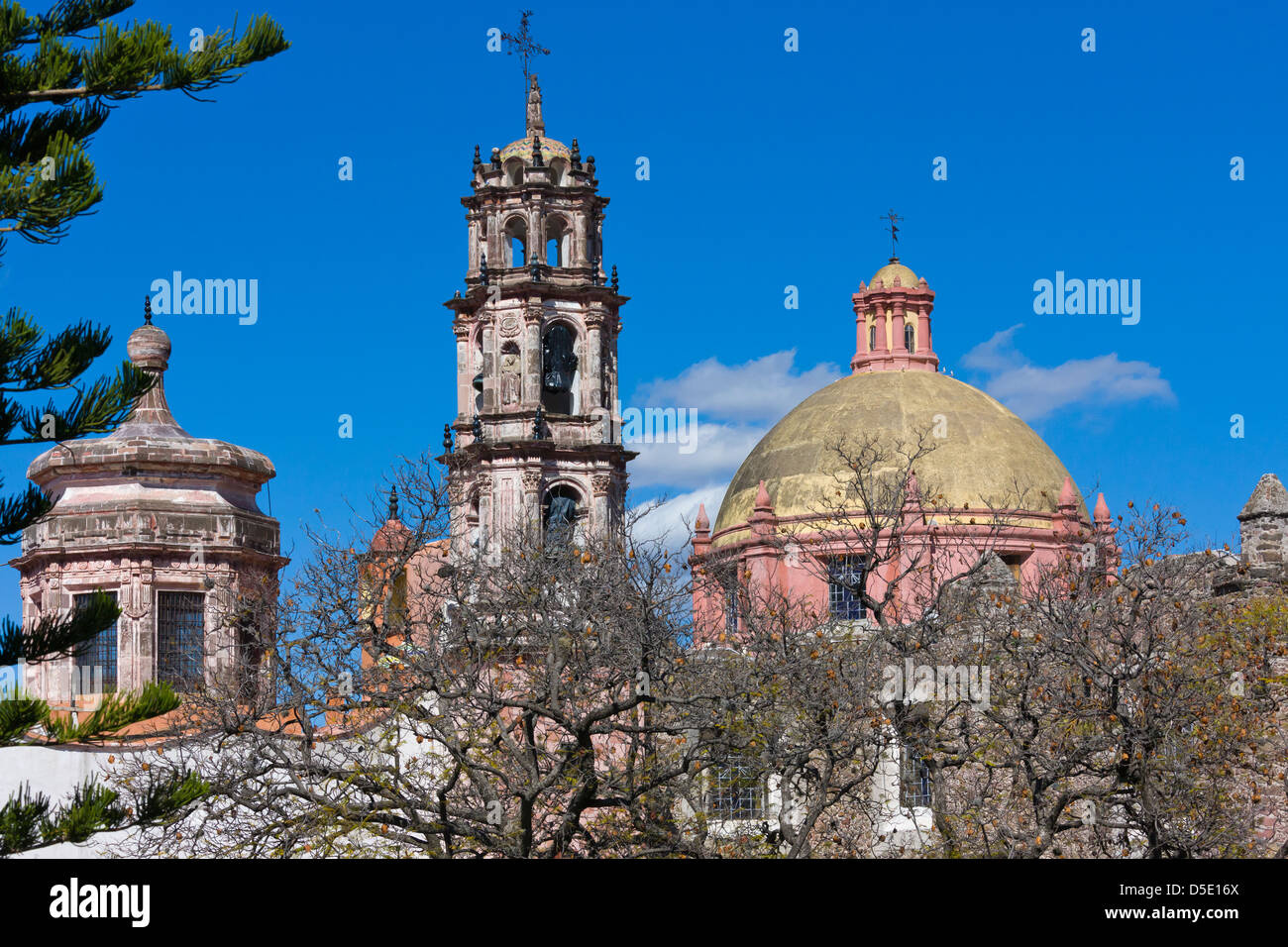 Templo de San Francisco, San Miguel de Allende, Mexique Banque D'Images