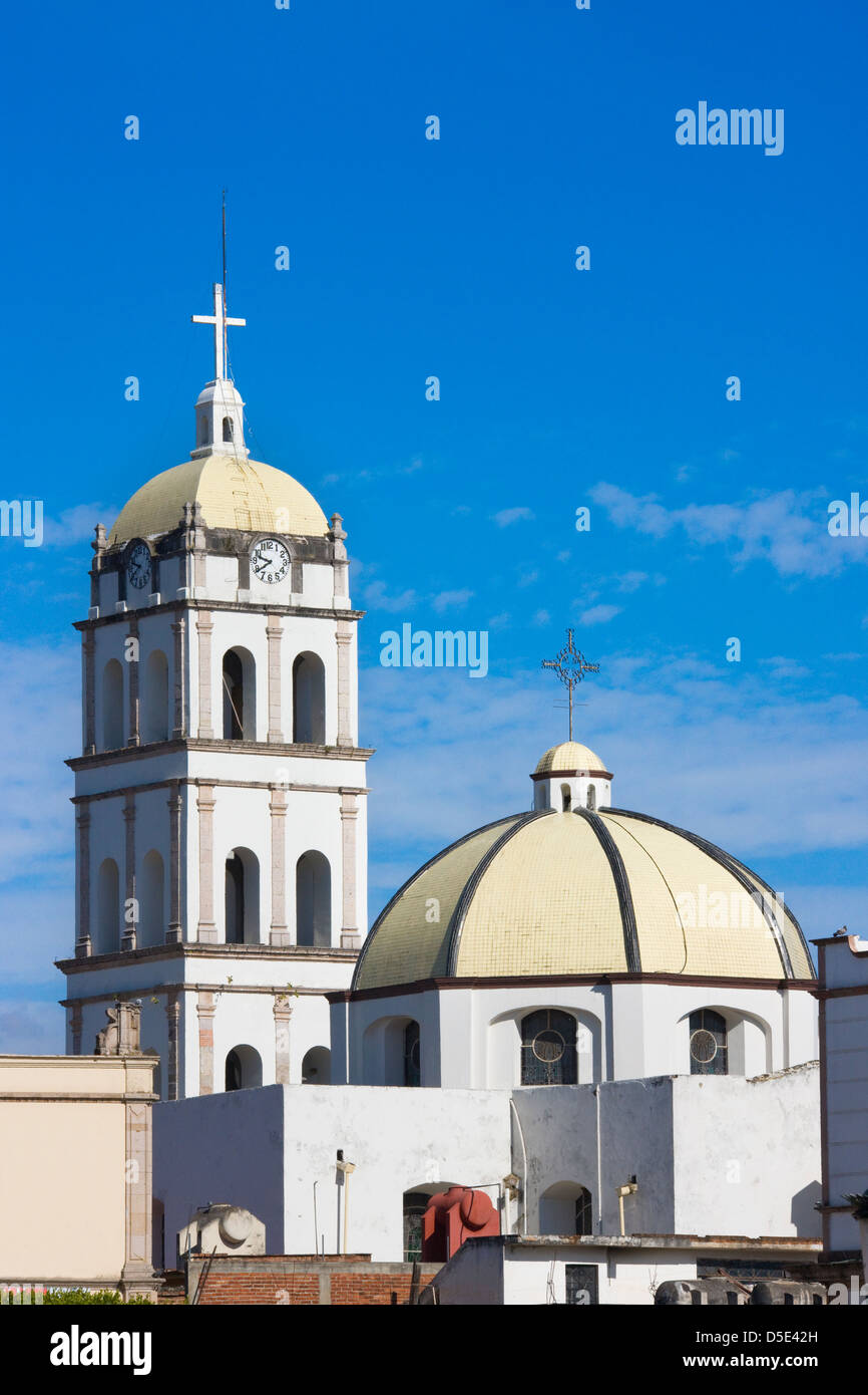 Église Patzcuaro, Michoacan State, Mexico Banque D'Images