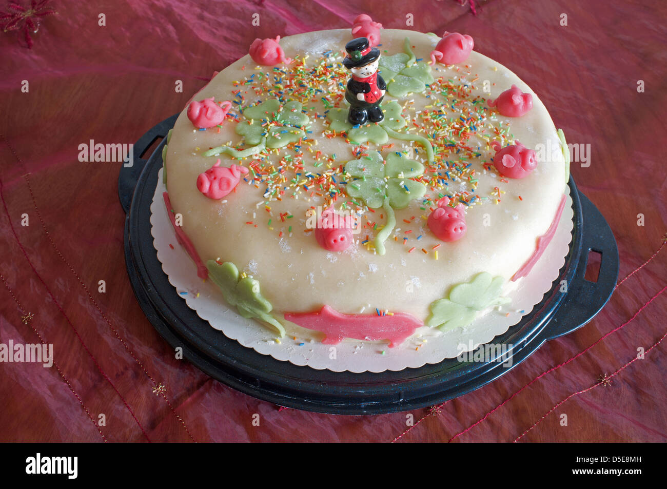 Des Gateaux Du Nouvel An Allemagne Photo Stock Alamy