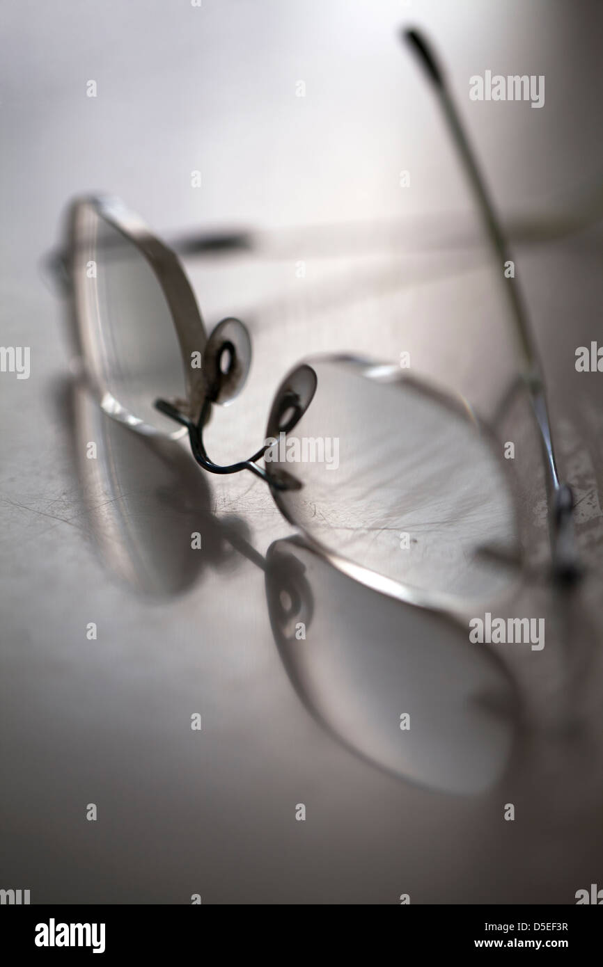 Surface de lunettes Banque D'Images