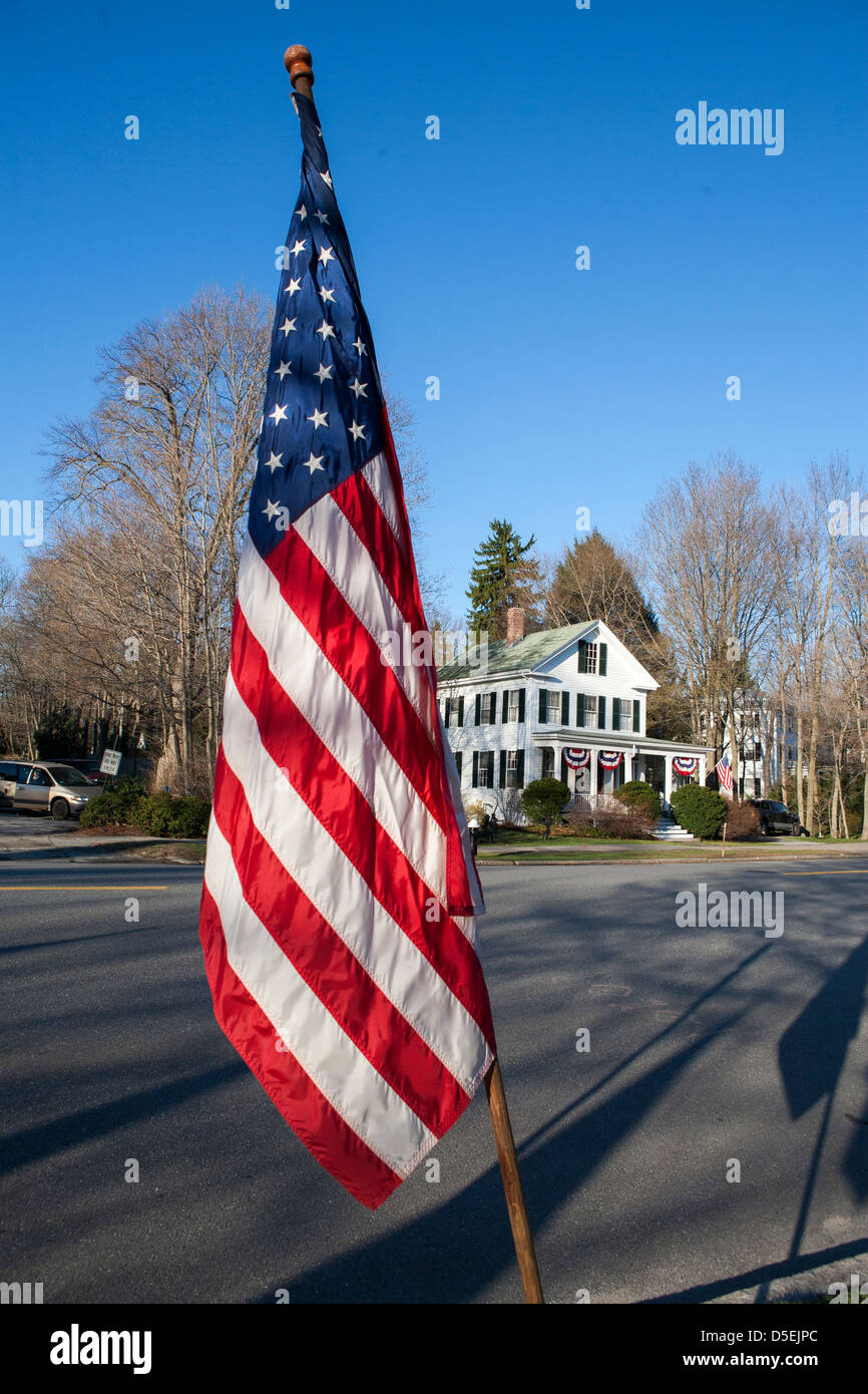 Patriot's Day , Lexington, Nouvelle-Angleterre, États-Unis Banque D'Images