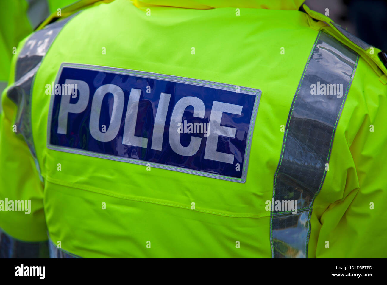 L'Ecosse de la police qui se chargera de la police du pays le 1er avril 2013. Huit forces de police écossais sont combinées. Banque D'Images