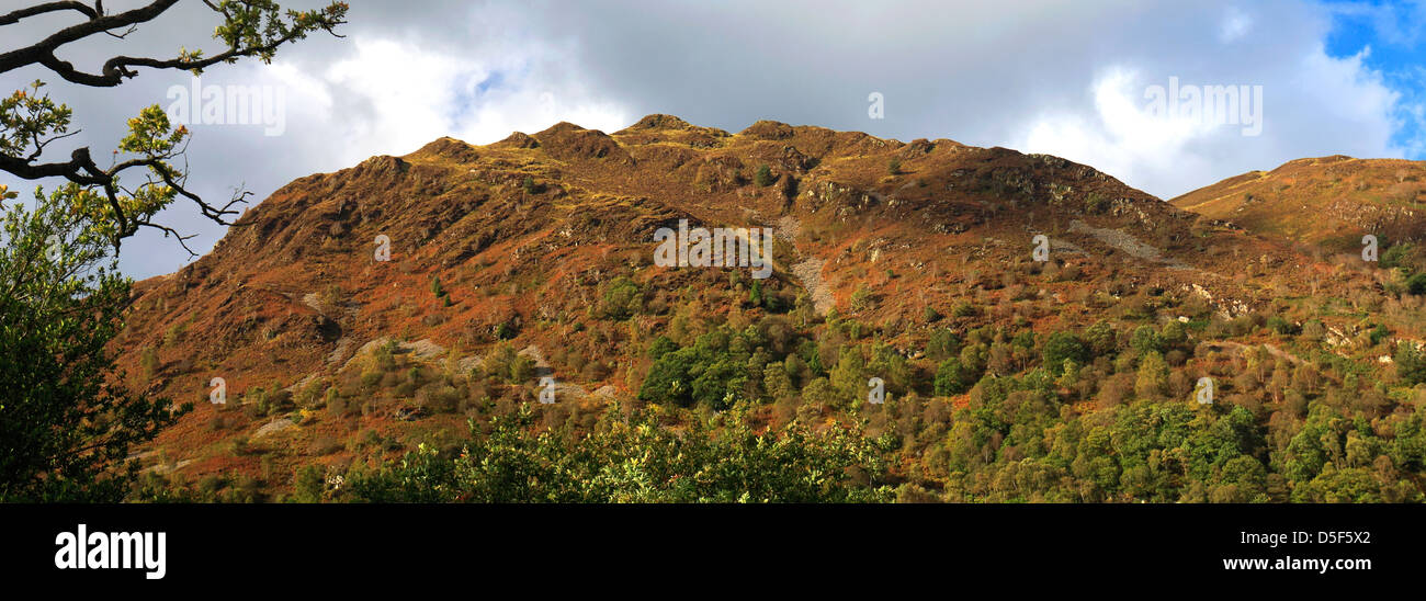 Lords siège sont tombés, Parc National de Lake district, comté de Cumbria, Angleterre, Royaume-Uni Banque D'Images