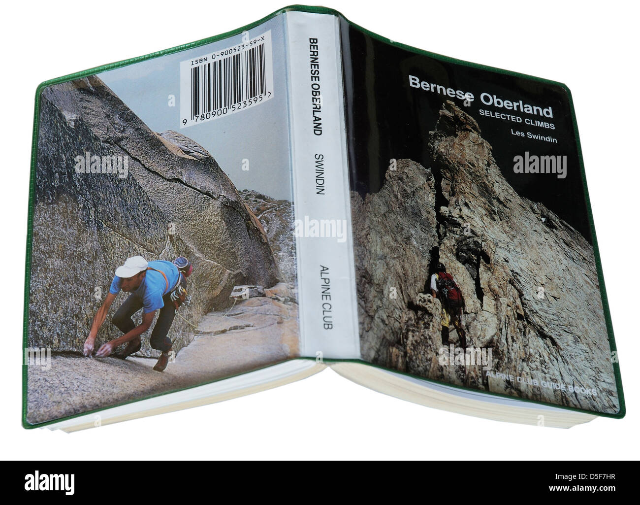 Le Club alpin Guide à l'alpinisme dans l'Oberland bernois Banque D'Images