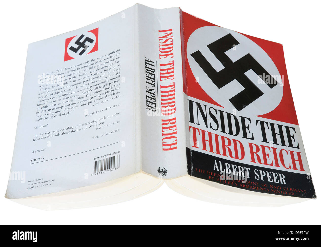 L'intérieur du Troisième Reich par Albert Speer Banque D'Images