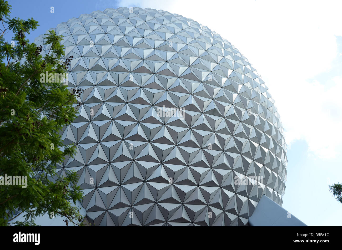 Le Centre Epcot, Disney World, Orlando, Floride, USA Banque D'Images