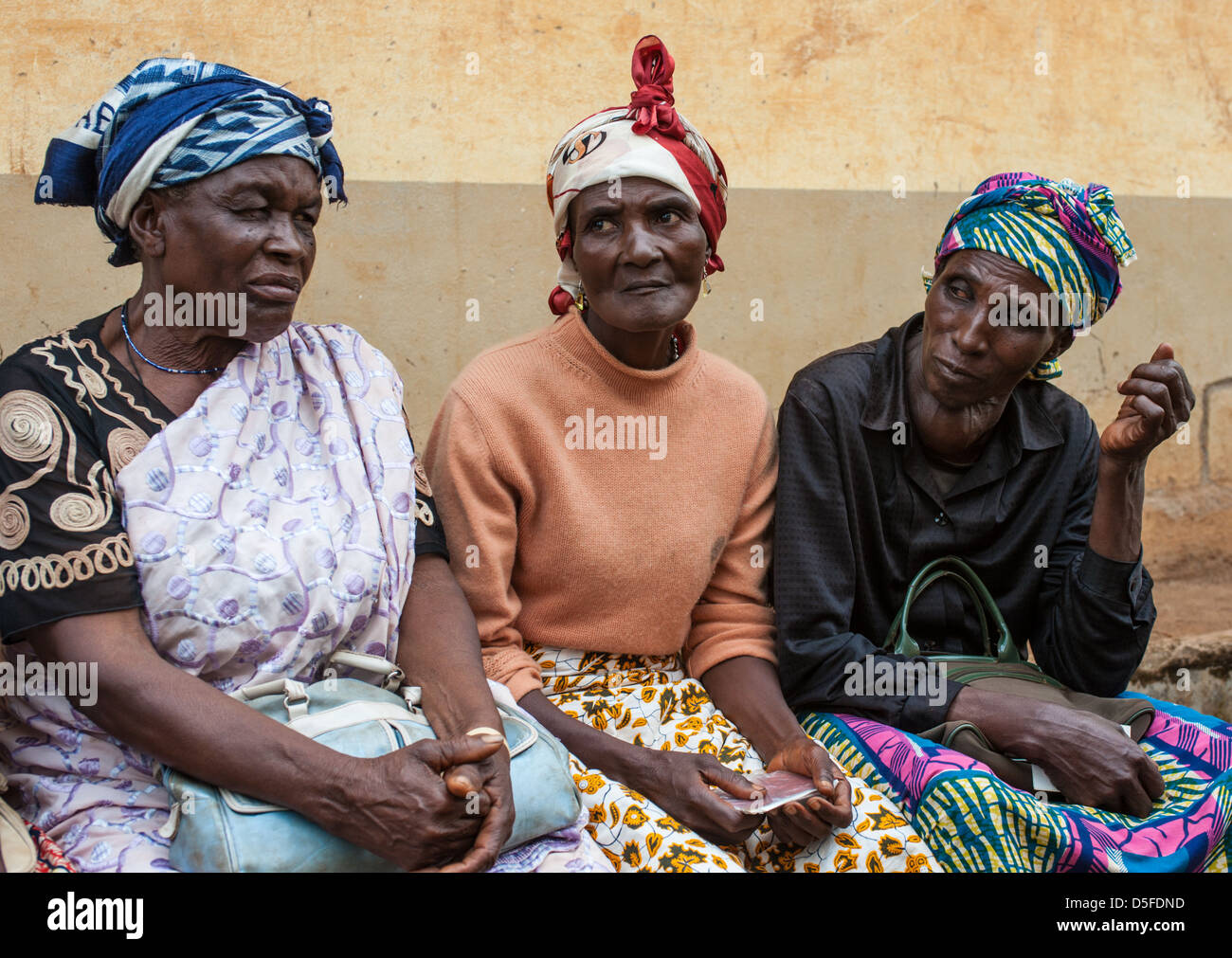 Veuve et veuves au Cameroun Banque D'Images