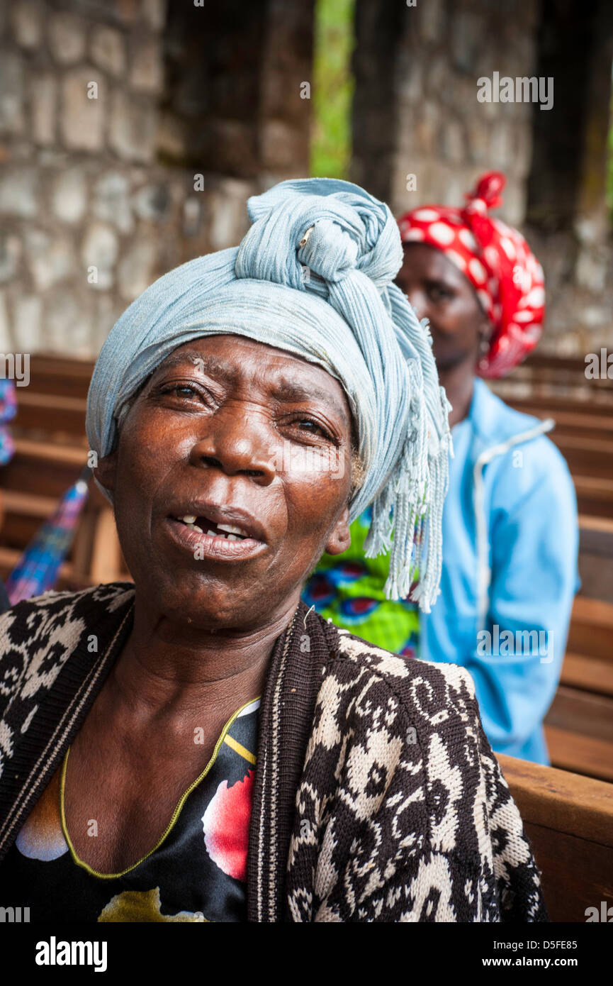 Veuve et veuves au Cameroun Banque D'Images