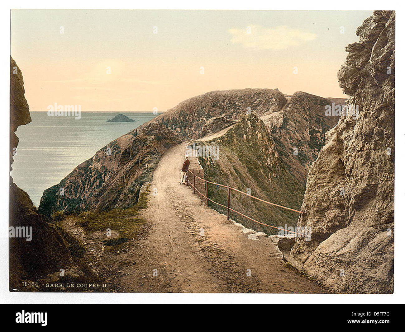 [Sark, la coupée, Channel Islands] (LOC) Banque D'Images