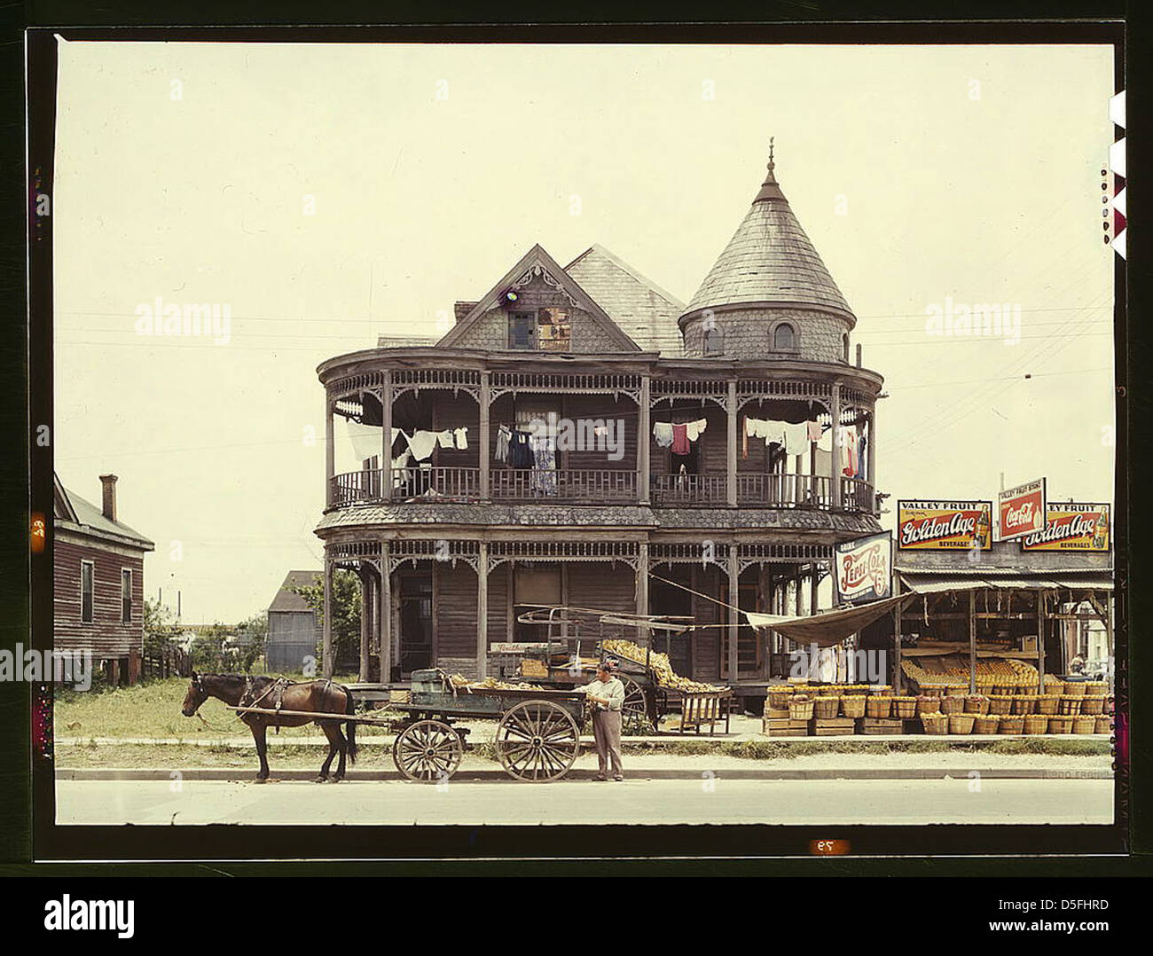 House, Houston, Texas (LOC) Banque D'Images