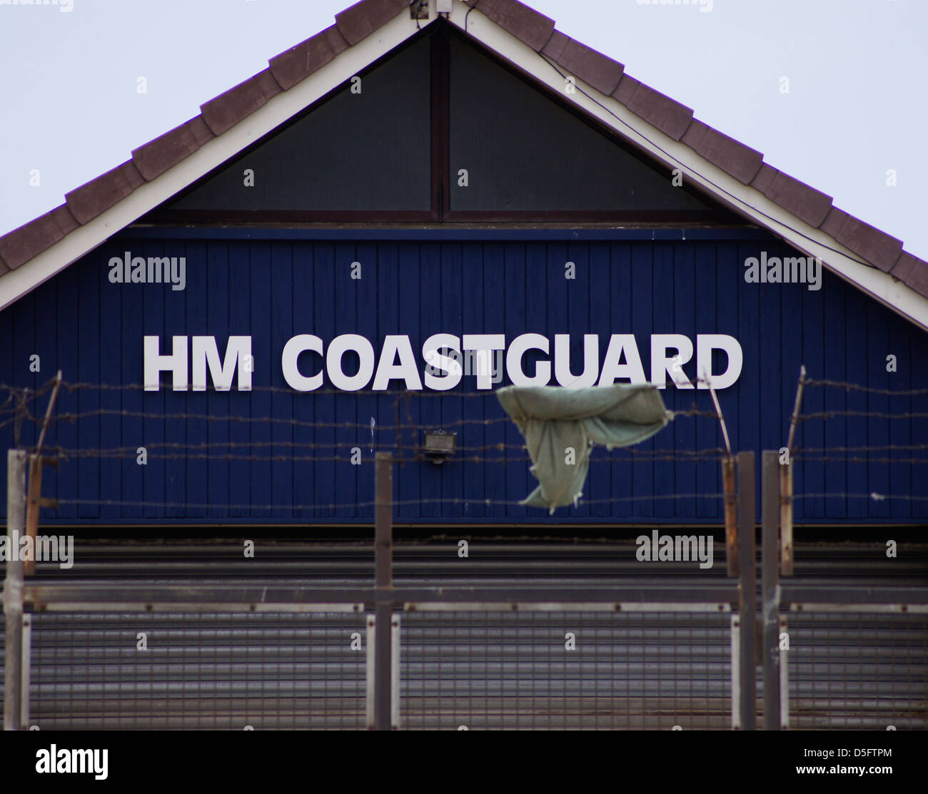 HM Coastguard station à Redcar, Teesside Banque D'Images