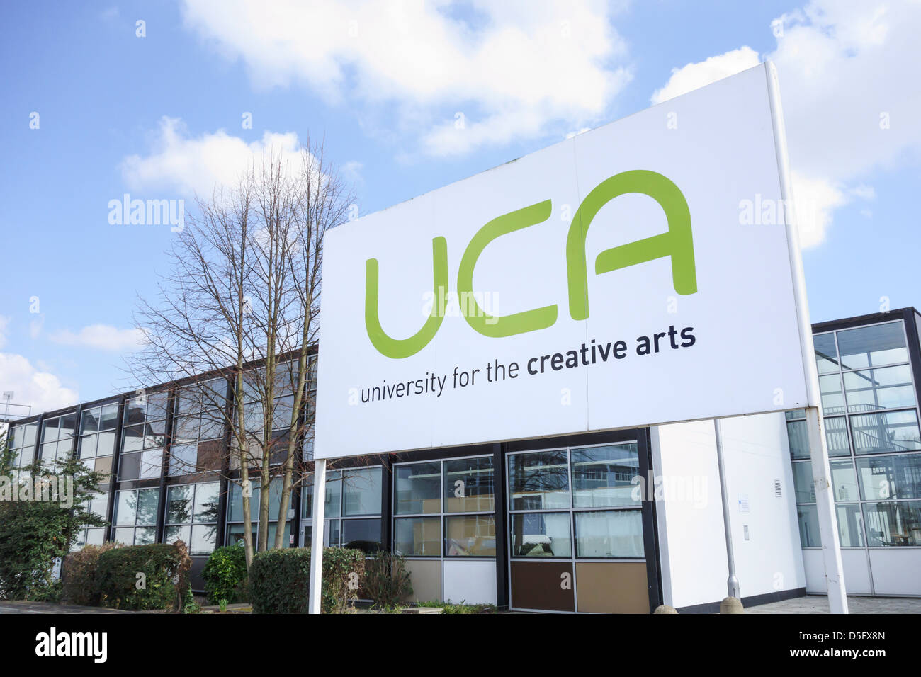 Canterbury College et University of Creative Arts Campus Banque D'Images