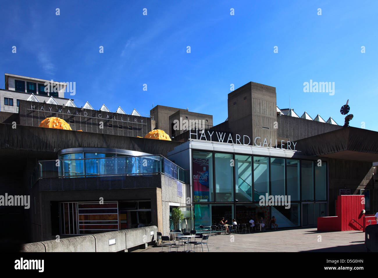 La Hayward Gallery, Southbank, Lambeth, London City, Royaume-Uni Banque D'Images