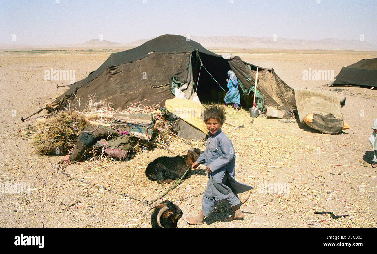 Nomades Kuchi, Afghanistan Banque D'Images