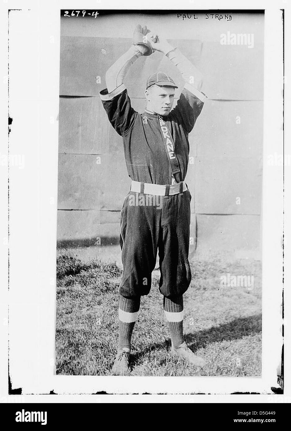 [Paul Strand, Spokane, dans le nord-ouest de League (baseball)] (LOC) Banque D'Images