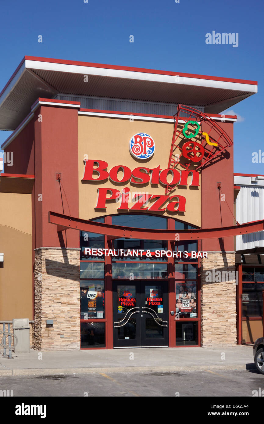 Logo boston pizza Banque de photographies et d’images à haute
