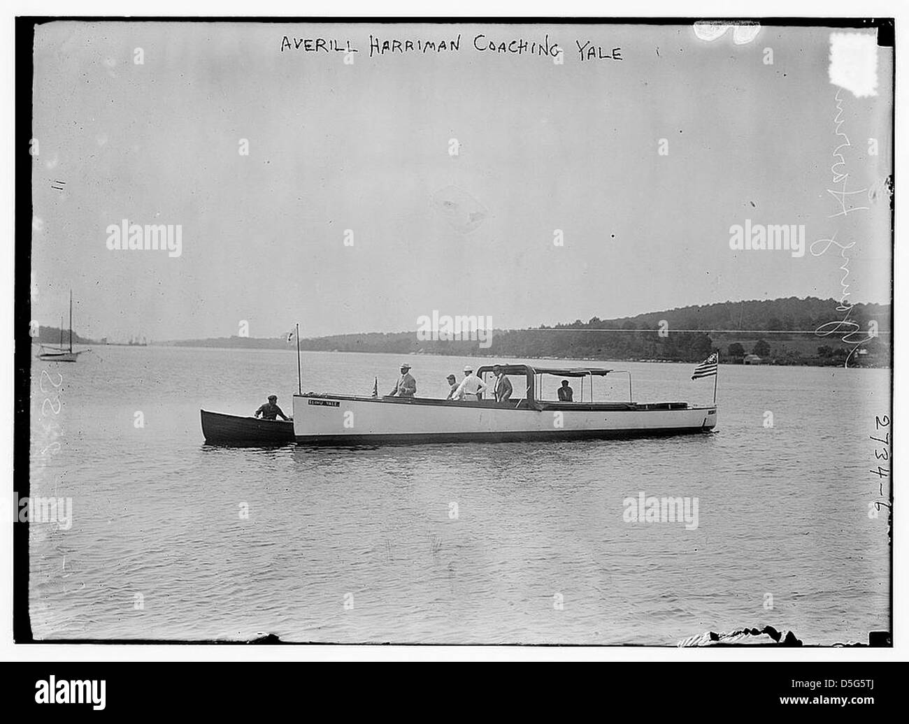 Averill [c.-à-d. W. Averell Harriman] Yale coaching (LOC) Banque D'Images