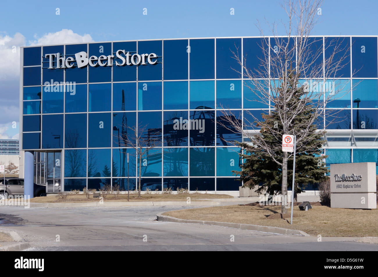The Beer Store siège social à Mississauga, Ontario, Canada Banque D'Images
