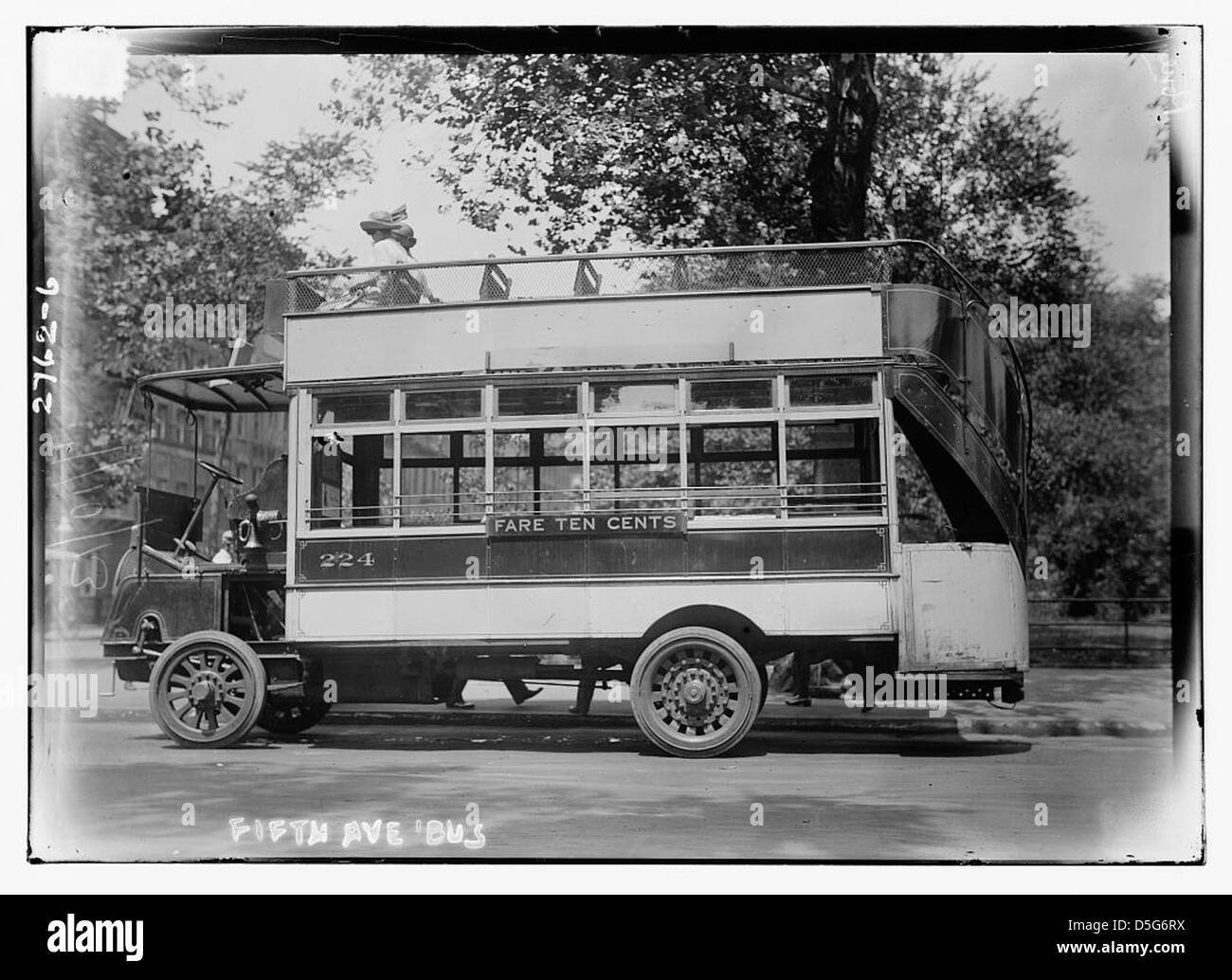 5e Avenue bus (LOC) Banque D'Images