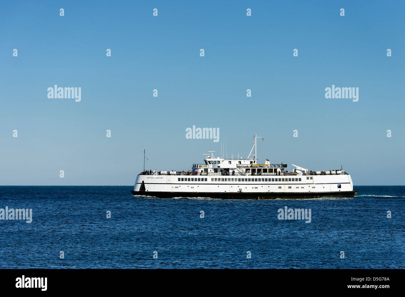 Vineyard Ferry, Martha's Vineyard, Massachusetts, USA Banque D'Images