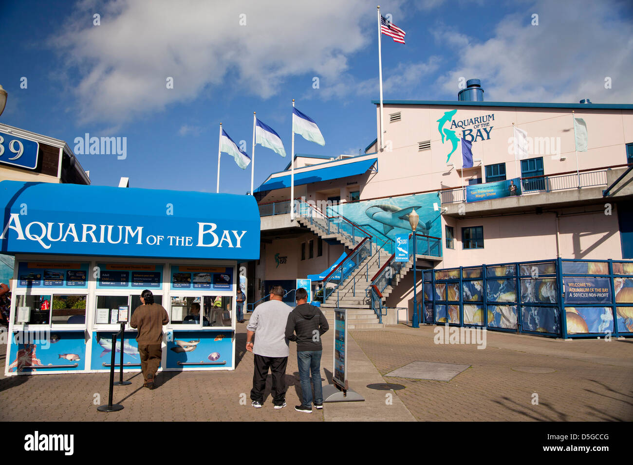 Aquarium de la baie, Fisherman's Wharf à San Francisco, Californie, États-Unis d'Amérique, USA Banque D'Images