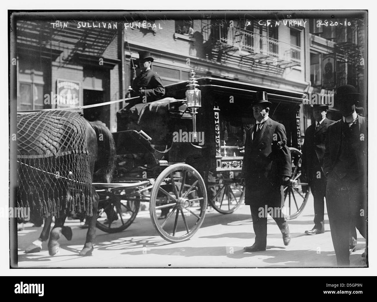 Tim Sullivan funeral (LOC) Banque D'Images