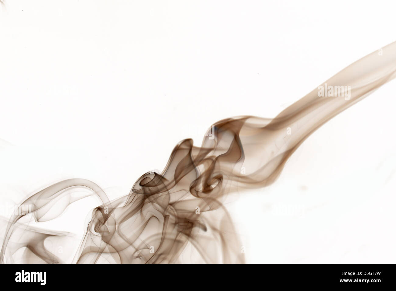 Origines de la fumée colorée Banque D'Images