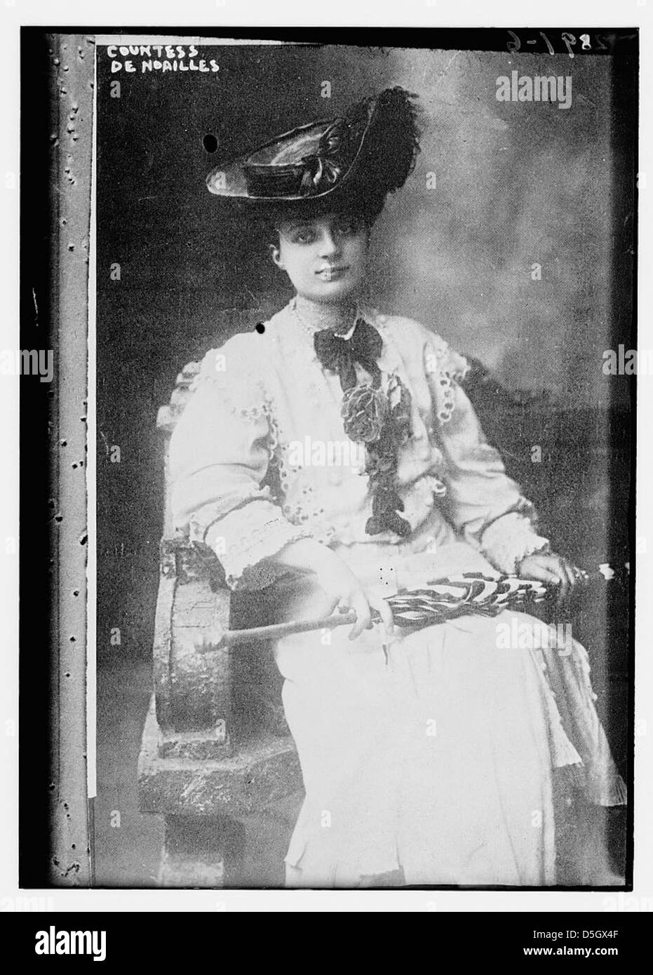 Comtesse de Noailles (LOC) Banque D'Images