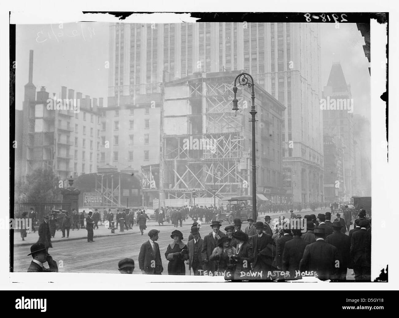 Abattre l'Astor House (LOC) Banque D'Images