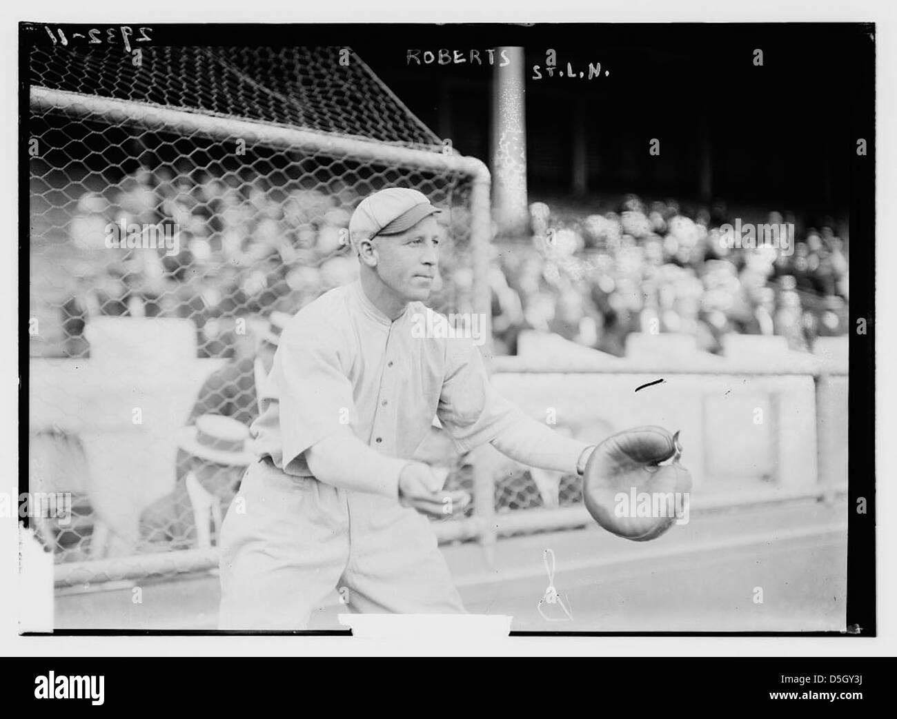 [Clarence 'Skipper' Roberts, Saint Louis NL (baseball)] (LOC) Banque D'Images